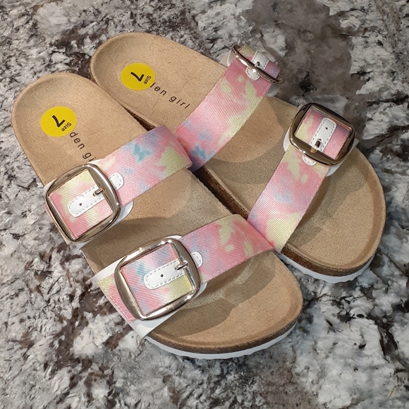 steve madden tie dye slides